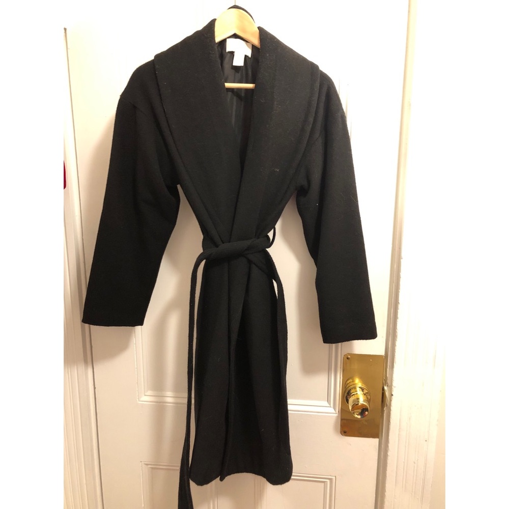 Winter tie coat